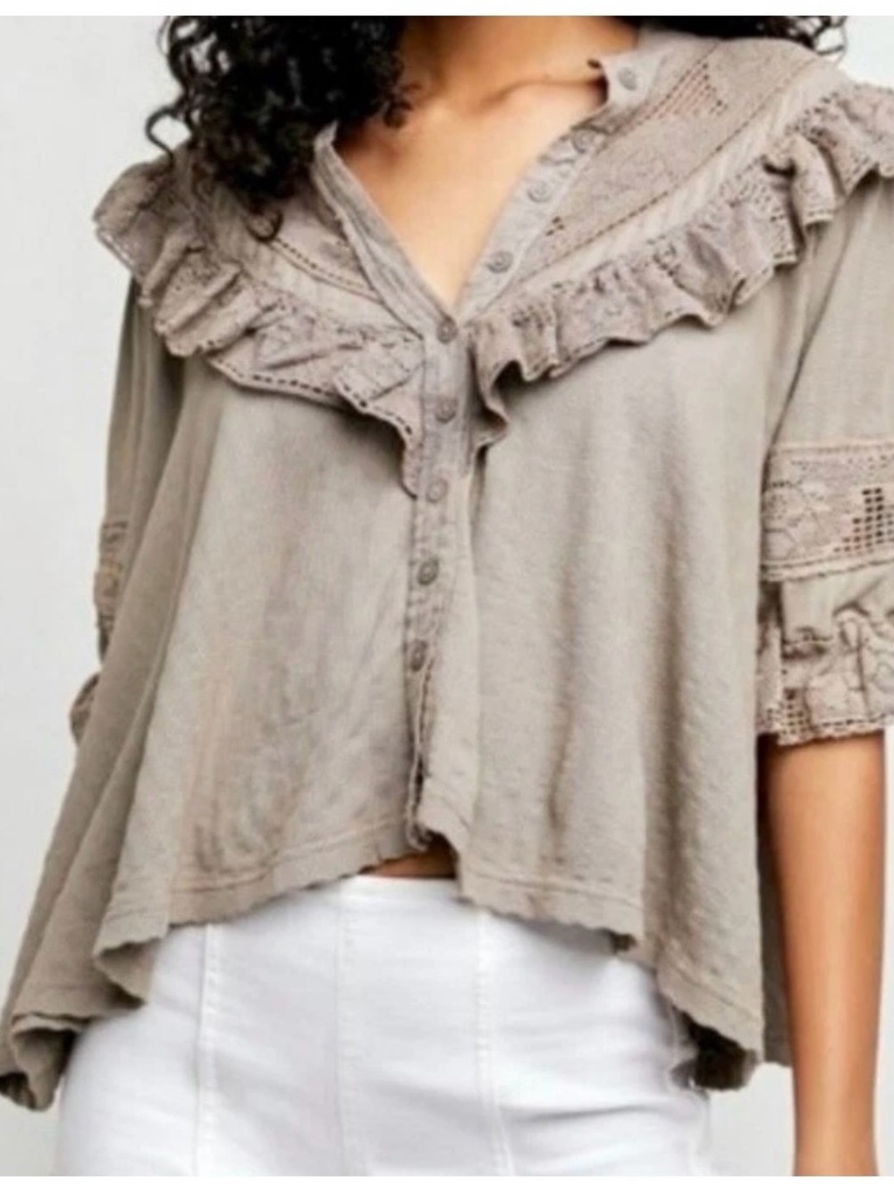 Free People Walk in the Park Top size S
